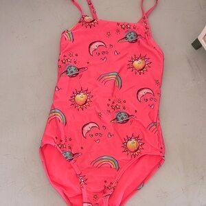 GAP Kids Pink one piece, swimsuit, size medium